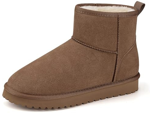 Mishansha Botas de Nieve Mujer Zapatos de Invierno Boots Women Cálido Antideslizante Outdoor 41 EU