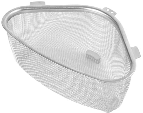 Triangle Corner Strainer - Sink Strainer Basket - Stainless Steel Sink Filter | Multifunctional Stainless Steel Corner Basket, Kitchen Washbasin Filter for Vegetables, Fruits, and Food Waste, Space-