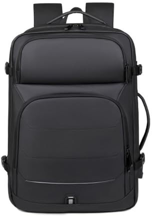SONARIN Extensible Sac à Dos Homme,Multifonctionnel Sac à Dos Ordinateur Portable 15,6 Pouces Sacs de Travail Voyage École Collège Sacs à Loisir avec Port USB
