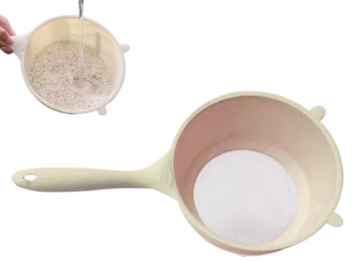 Fogukier Scolapasta multifunzione per riso, scolapriso, cestino da cucina leggero, per appartamenti, ristoranti, hotel, dormitorio
