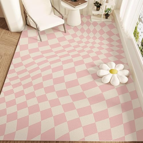 Alfombra Cocina 50X80Cm+50X160Cm Rosa Beige Modernas Lavables Alfombras De Cocina Antideslizantes, Antiincrustante, Duradero,Anti Fatiga para Salón, Dormitorio,Baño, Pasillo