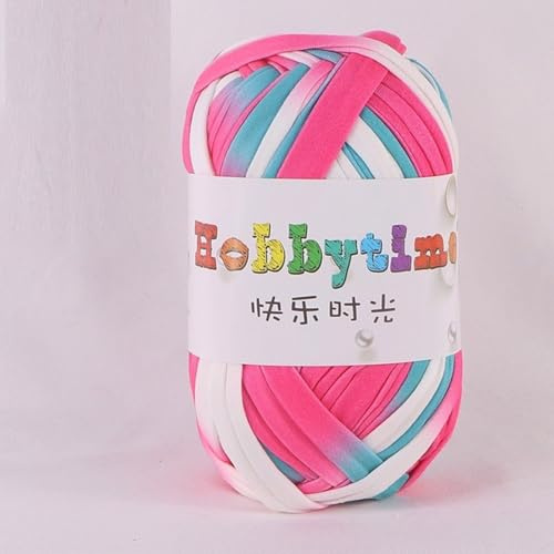 10pc Stoffgewinde Hakenbodenmatte Strickfäden Handgefertigt Dicke Wollfäden Aufbewahrungskorb Häkeldecke Decke Stoff Tape Stoff Seil DIY,20