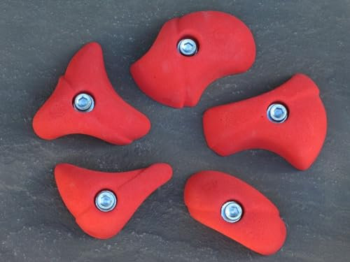 Klettergriffe Set Baumgartenschneid 5 Stück - KS 31-35 (Grün)