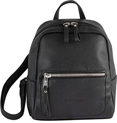 TOM TAILOR Tinna Damen City Rucksack Backpack, 8 L Schwarz