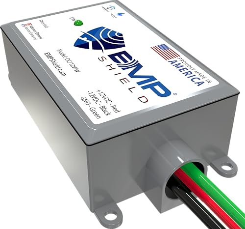RZATU EMP Shield – Vehicle EMP Protection 12 Volt DC for Car and Truck (DC-12V-WV)