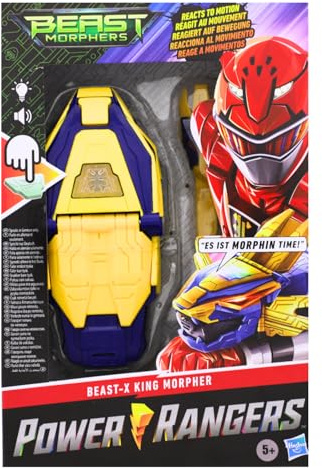 Power Rangers 315-E75385G0 Elektronische Beast Morphers X King Figur Serie inspirierten Lichtern und Sounds