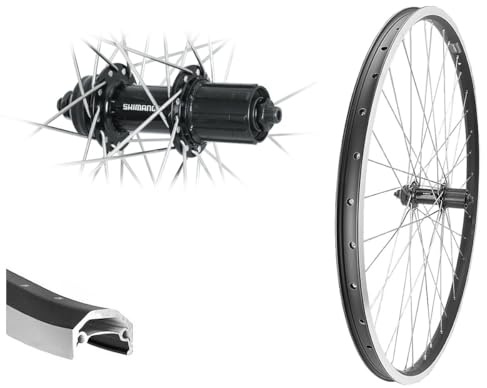 28“ 29 Hinterrad Andra 40 Disc schwarz Shimano QC400 8,-9,-10 Fach Industrielager verstärkt bis 180 kg Laufrad 622-25