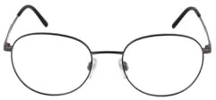 Rodenstock Brille mit Sehstärke für Unisex optional mit Sonnenbrillentönung oder Blaulichtfilter, Rund, gefertigt aus Metall (inklusive Brillenetui)