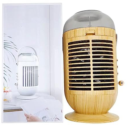 BAIYUN Air Cooler | 4 en 1 Aire Acondicionado Portatil Silencioso Sin Tubo | Aire Acondicionado Portatil Mini con 400ml Tanque - 3 velocidades y 2 Niebla Ventilador de Escritorio para Oficina en casa