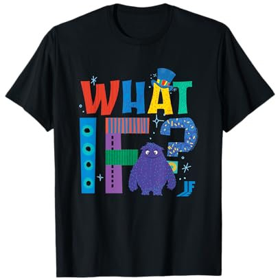 IF Movie Colorful Collage Imaginary Friend Jumble Logo T-Shirt