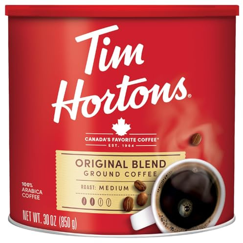 Tim Hortons Original Blend 100% Arabica Macinato Caffè Barattolo 850,5 g