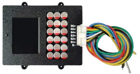 Remingtape Lithium Titanate 6S Active Balancer Lithium Titanate Battery Voltage Tester TFT LTO Battery Voltage Tester