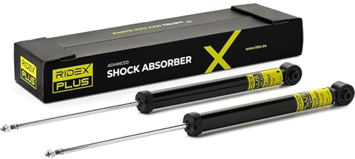 RIDEX PLUS 854S2110P 2x Stoßdämpfer Gasdruck Hinten Kompatibel mit VW Golf 7 Schrägheck 5G1, BQ1, BE1, BE2 5Q0513049BF 5Q0513049BR 5Q0513049CC