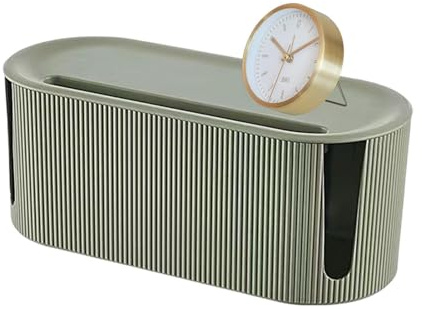 Scatola organizer per cavi da scrivania, porta cavi di ricarica, organizer per la gestione dei cavi, per soggiorno, camera da letto, sala riunioni