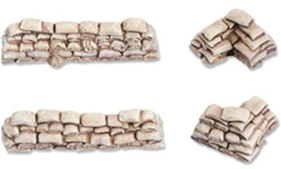 Sandbag Wall Set - 15mm (4)