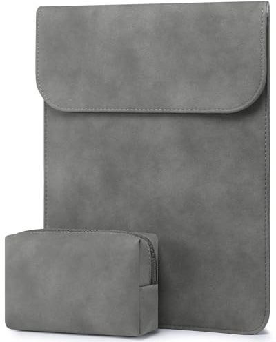 HYZUO 13 Zoll Laptophülle für MacBook Pro Air M5, Dunkelgrau | für MacBook Air 13 A3449 M5-M1 2026-2018, MacBook Pro 13 M2 M1 2026-2016, MacBook Neo 13, iPad Pro/Air 13,Surface Pro,XPS 13