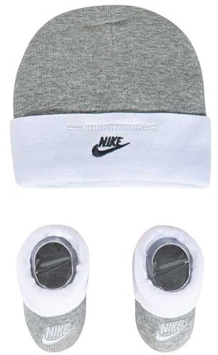 Nike Unisex Baby Hat and Bootie Two Piece Set Socks