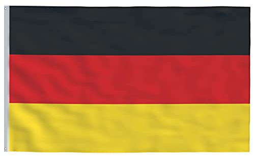 vidaXL Bandiera della Germania 90x150 cm