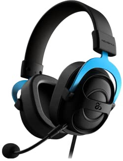 NewSkill Sylvanus PRO Wired Gaming Headset, abnehmbares Mikrofon, 7.1 Surround Sound, 3.5mm Klinkenkabel, USB, Verstellbarer Kopfbügel, PC/PS4/PS5/Mac/XBOX/Android kompatibel, Schwarz