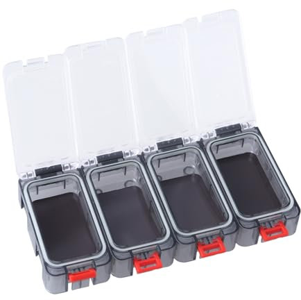 Tackle Box zum Angeln, tragbare Angelausrüstung, Aufbewahrungsbox, wasserabweisend, Angelbox für Angelköder