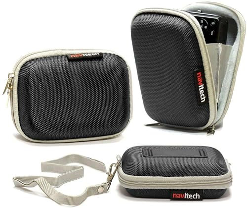 Navitech Black Shockproof Camera Case Compatible with Kodak Pixpro FZ55-BL Digital Camera