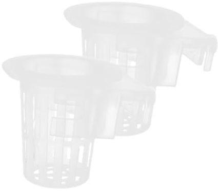 balacoo 2pcs Aquarium Plant Pots Hanging Planter Baskets for Aquatic Plants Hollow Design for Optimal Water for Fish Tank Decoration and Healthy Growth