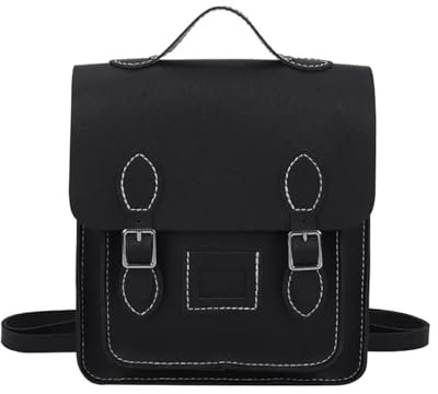 Leder Tasche machen Kit Handgefertigtes Vintage-Taschen-Set, College-Rucksack, Handnähen, Nähen, DIY-Material, gewebte Tasche, große Pu-Leder-Kapazitätstasche Für die Herstellung von Taschen, Handtasc