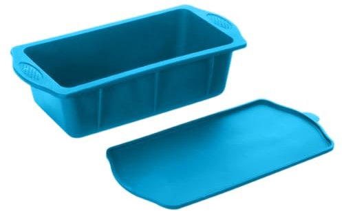 Lnfxkvva Blue Silicone Ice Bath Ice-Cube Mold+Lid Reusable Ice-Cube Mold Can Make 4 Pounds Extra Large Ice-Cube Ice Box Mold