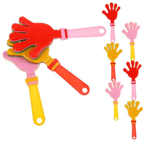 CHILDWEET Batacchio in Plastica 20 Unitá per Feste Bambini, Rumorosi e Interattivi, Accessori Leggeri per Feste di Compleanno e Capodanno