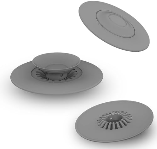 Lot de 3 Bouchon Baignoire vidange universels durables pour évier de Cuisine, évier, baignoires, Bouchon éviers de Cuisine