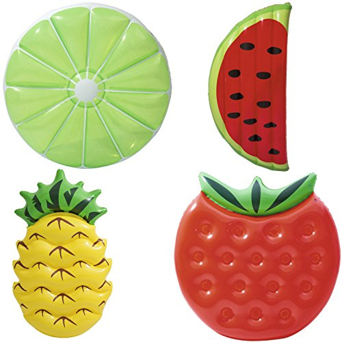 Bestway 43159 Fruit Float Assortment Luftmatratze im Fruchtdesign