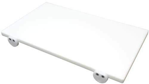 MCM-Service-Srl Tabla de Cortar de Polietileno Profesional Blanco 50 x 30 x 2 con Fermi