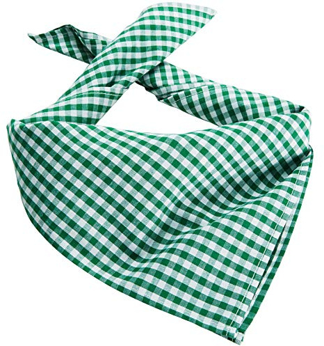 dressforfun 900644 Trachtentuch, kariert, verwendbar als Halstuch, Kopftuch oder Armtuch, für Oktoberfest & Trachten Party - diverse Farben -