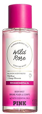 Victoria Secret Pink New! Flower Blend Body Mist WILD ROSE 250ml
