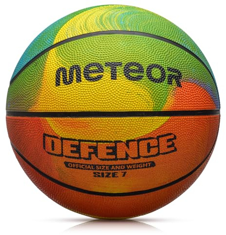 Basketboll för vuxna ungdomar Basketboll Storlek 4 5 7 Perfekt Anpassad Till Händer Idealisk Basket för Träning Basket Med en Halkfri Yta METEOR