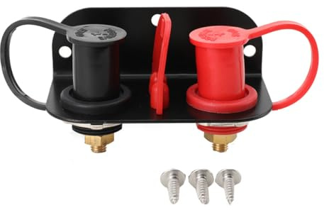 QAVODB 250A Fernbatterieklemmen, Remote-Batterieklemmen, Batterie-Starthilfe-Set für LKW, UTV, ATV