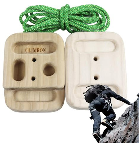 Klimmzugstange - Platzsparendes Hangboard, Kletter-Hangboard | 1 Paar professionelles Griffbrett aus , verstellbares Kletter-Trainingsbrett für die Entwicklung von Rumpfkraft und Ausdauer