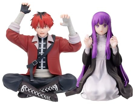 Xinchangda 2 Stück Frieren Figur 10 cm, Fern Figur und Stark Action Figuren Anime-Statue Modell, Desktop-Kollektion Geschenke für Fans