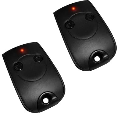 2 pour 1841026 Télécommande Motorisation Portail Portes de Garage NS 2 Canaux 433.42MHZ Garantie de 3 Ans