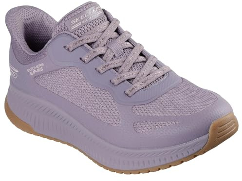 Skechers Hands Free Slip-ins Bobs Squad 4 - Staple Look BasketFemme | Baskets décontractées, à enfiler, semelle intérieure en mousse à mémoire de forme, coussin de talon, semelle extérieure