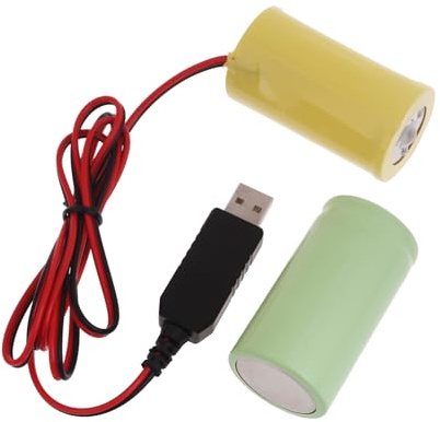 Asukohu Lot de 2 piles LR20 D 3 V LR20 - Pour lampe de poche - Télécommande - Accessoires