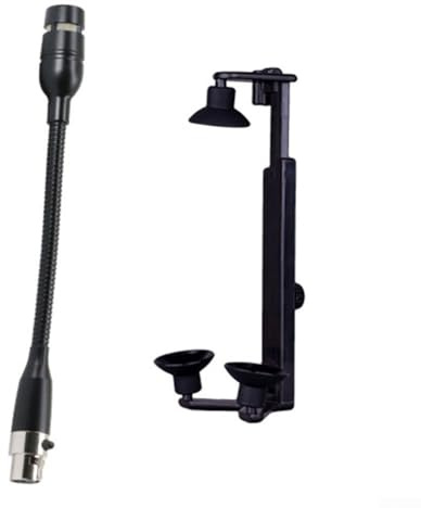Clip leggera per microfono su per chitarre acustiche, perfetta per prestazioni e trasmissione (C)