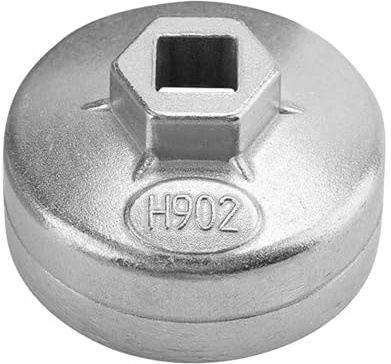 Clé à filtre à huile H902, outil de retrait de bouchon de filtre à huile en alliage d'aluminium, 67 mm 14 cannelures, extracteur de prise de moteur de voiture, outil de prise de filtre à huile pour