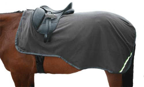 Ceratex Ausreitdecke Fleece 125cm grau