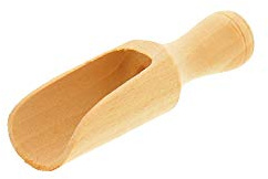 25x HOFMEISTER® Dosier-Schaufel aus Holz, 7,5 cm, Mess-Löffel für Gewürze, Tee, Kaffee & Getreide, sicheres Dosieren, Abwiegen, Befüllen in Vorratsbehältern, Teedosen & Einmachgläsern