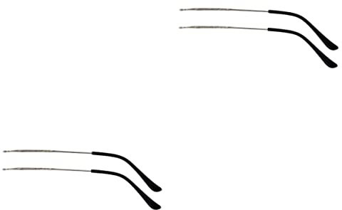 Baluue 2 Pares Accesorios para Gafas Puntas de Las Patillas de Las Gafas Agarre de la Oreja de de Sol anteojos de Sol Brazo reemplazo de Brazo de