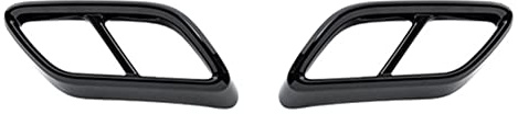 Knadgbft Car Rear Exhaust Pipe Muffler Tip Cover Trim for Golf 8 MK8 Accessories 2020 2021