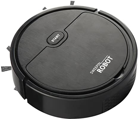 Gatuida Robot De Barrido Aspiradora Automática Robot Aspirador De Pelo De Mascotas Alfombras Robot Aspirador Robot De Mapeo Doméstico Limpiador De Piso Autocebante Escoba El Plastico