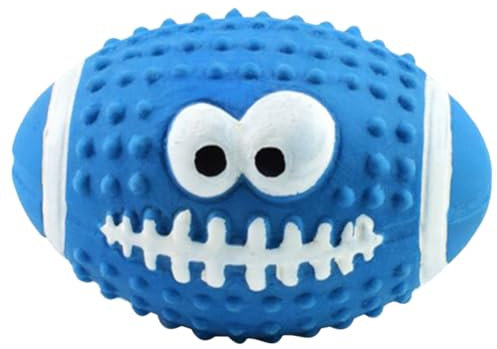 Sosoport Squeaky Gummiball Für Hunde Interaktives Kauspielzeug Für Welpen Robustes Langlebiges Spielzeug Zur Zahnpflege Fördert Gesunde Entwicklung Und Bewegung Für Drinnen Und Draußen
