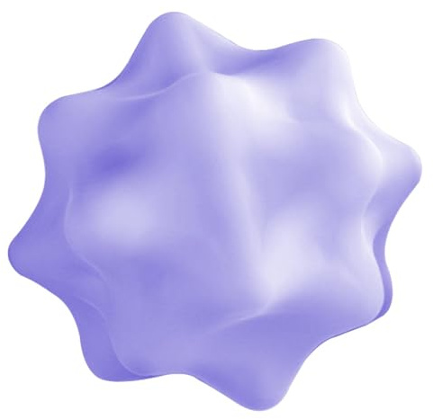 Balle de massage à picots pour soulager les douleurs | Balle de massage à picots | Balle de massage ferme à picots pour le relâchement myofascial, balle de mobilité pour éliminer les douleurs